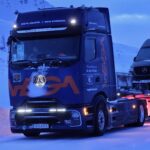 A -41 °C, el Mercedes-Benz eActros 600 hace historia como primer camión eléctrico en el eNordkapp Challenge