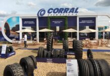 Corral Neumáticos lanzó en Expoagro 2026 su línea para camiones marca Corral