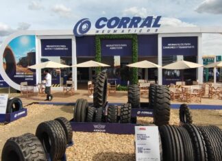 Corral Neumáticos lanzó en Expoagro 2026 su línea para camiones marca Corral