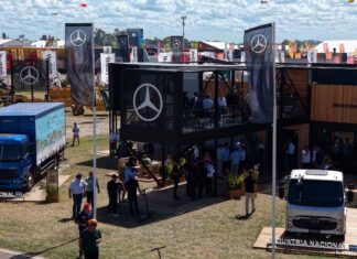 Mercedes-Benz sorpredió en Expoagro 2026: vuelve el Axor y apuesta fuerte al transporte