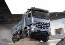 Mercedes-Benz eArocs 400: acelera en la construcción sustentable