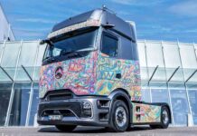 Mercedes-Benz Actros L ProCabin Art Edition: se convierte en arte sobre ruedas