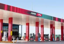 Puma inauguró una “súper estación” con coworking, gastronomía y servicios premium