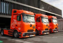 Mercedes eActros 600: una empresa ya prepara una flota de 25 camiones