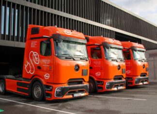 Mercedes eActros 600: una empresa ya prepara una flota de 25 camiones