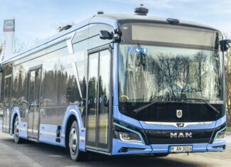 MAN prueba en Alemania su primer autobús eléctrico autónomo para rutas urbanas